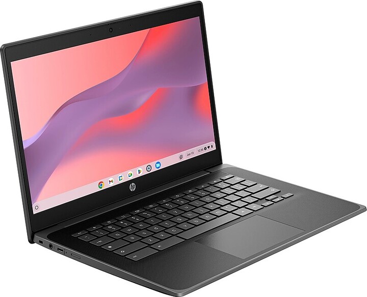 HP Fortis G1i 14" Full HD Touchscreen Chromebook, Intel N150, 8GB RAM, 64GB eMMC, Backlit Keyboard, ChromeOS, Black