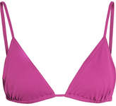 Thumbnail for your product : Eres Les Essentiels Mouna Triangle Bikini Top - Magenta