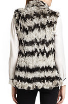 Thumbnail for your product : Alice + Olivia India Fur Cascade Vest
