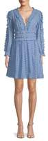 Thumbnail for your product : Allison New York Long-Sleeve Lace Cotton Dress