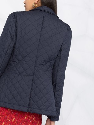 P.A.R.O.S.H. Quilted Single-Breasted Blazer