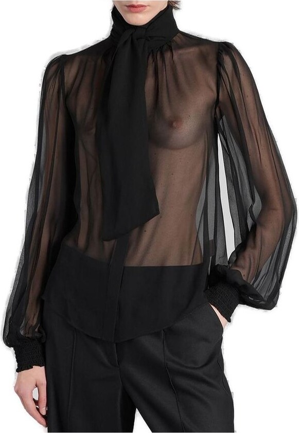 retrofete Hasli Chiffon Top