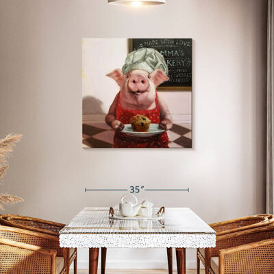 Ebern Designs Crowle Pinkies Bakery