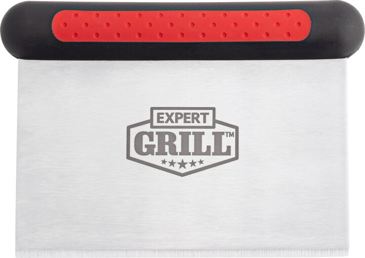 Expert Grill Stainless Steel Metal Griddle Scraper Chopper, 1 Count