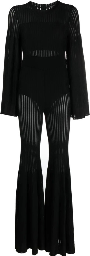 Antonino Valenti Desiree ribbed flared-design jumpsuit