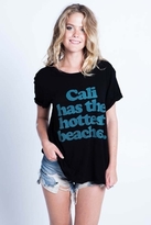 Thumbnail for your product : Local Celebrity Cali Beaches Schiffer Tee in Black