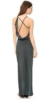 Thumbnail for your product : M Missoni Web Relief Open Back Maxi Dress