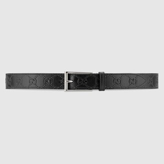 Gucci Belt With Square Buckle, Size 105