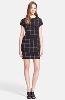 Thumbnail for your product : Vince Windowpane Shift Dress