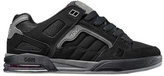 DVS Shoe Company Men's Drone+ Sneaker - Black/Charcoal Leather Sneakers