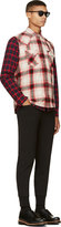 Thumbnail for your product : Diesel Red Contrasting Plaid S-Tor Shirt