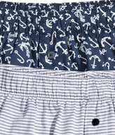 Thumbnail for your product : H&M 2-pack Boxer Shorts - Dark blue patterned - Men