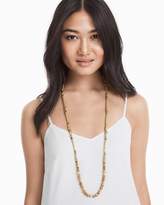 Thumbnail for your product : Whbm Jasper Bead Long Necklace