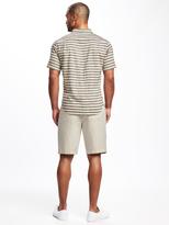 Thumbnail for your product : Old Navy Slim-Fit Linen-Blend Popover Shirt for Men