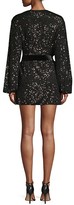 Thumbnail for your product : Jay Godfrey Polly Sequin Wrap Dress