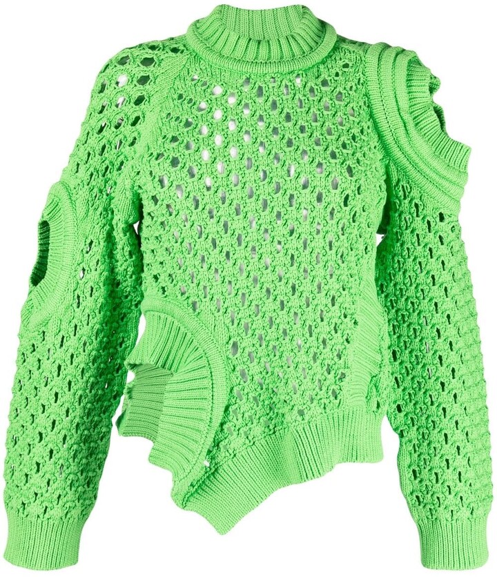 Womens Oversized Mesh Sweater | Shop the world's largest 
