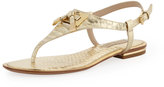 Thumbnail for your product : Michael Kors Hara Bow-Detail Thong Sandal