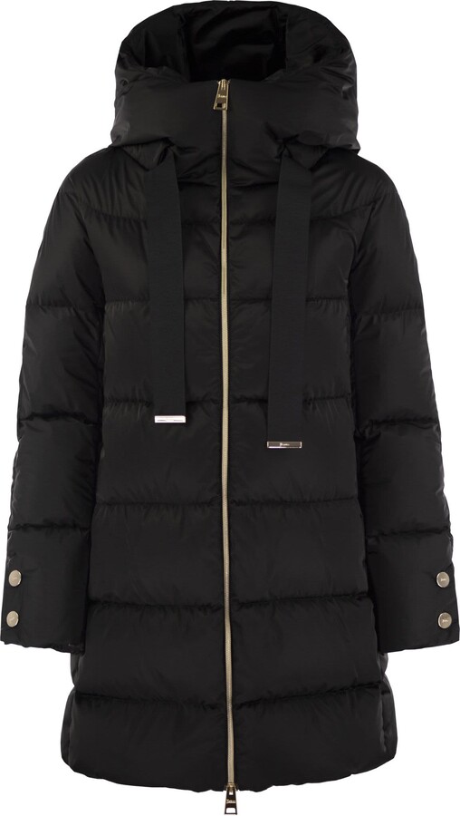Herno A-shape Down Jacket With Hood