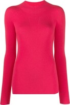 Thumbnail for your product : Emporio Armani Long-Sleeved Ribbed-Knit Jumper