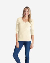 Thumbnail for your product : Eddie Bauer Women's Favorite Long-Sleeve V-Neck T-Shirt