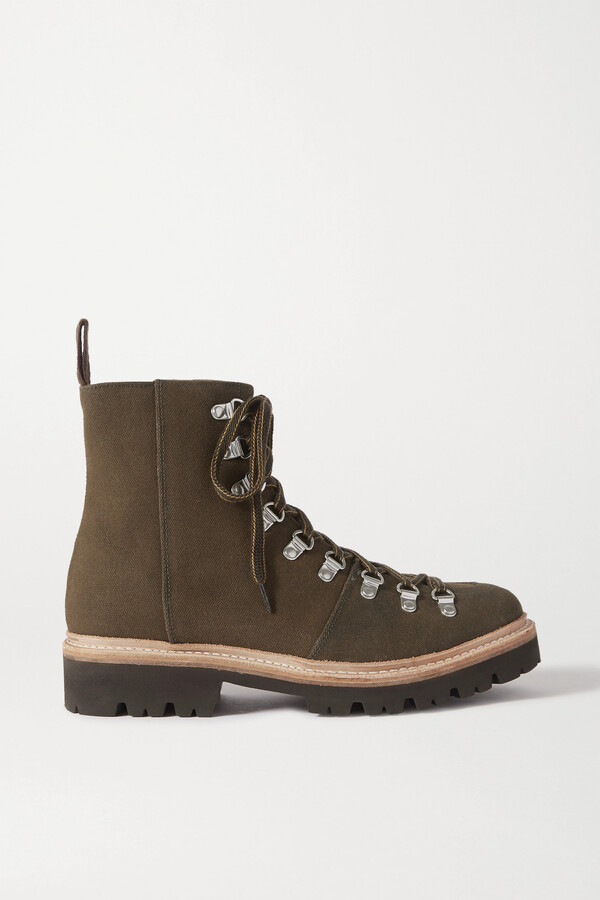 Suede Grenson Nanette Green Womens Grenson Nanette Ski Boot (Suede
