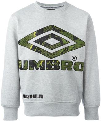House of Holland x Umbro logo sweatshirt