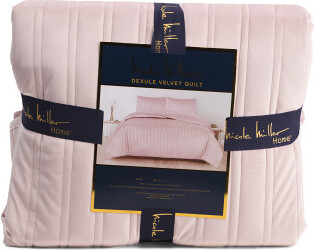 TJMAXX Velvet Quilt - ShopStyle