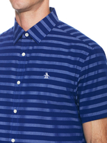 Thumbnail for your product : Original Penguin Stripe Woven Short Sleeve Sport Shirt