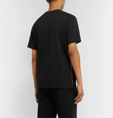 Thumbnail for your product : Comme des Garçons Shirt Zip-Detailed Cotton-Jersey T-Shirt