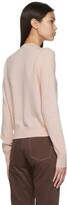 Thumbnail for your product : Acne Studios Pink Logo Patch Cardigan