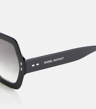 Isabel Marant Hexagonal sunglasses