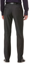 Thumbnail for your product : Perry Ellis Chalk Stripe Flat Front Pant