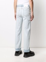 Thumbnail for your product : Ader Error Wide-Leg Panelled Jeans