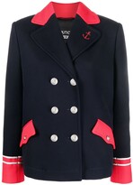 Thumbnail for your product : Boutique Moschino Double-Breasted Anchor Jacket