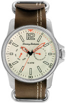 Thumbnail for your product : Tommy Bahama Men&s Paradise Pilot Leather Strap Watch