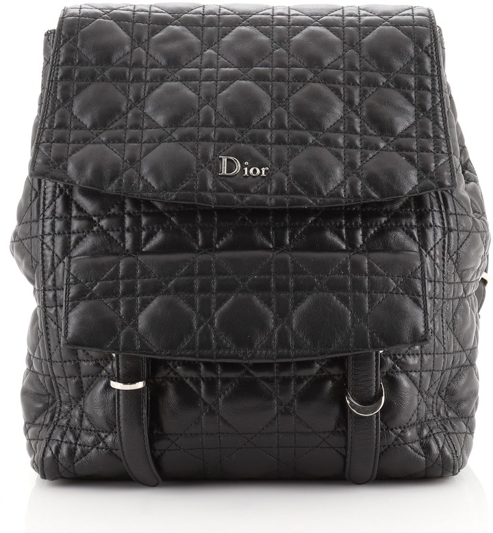 Christian Dior Stardust Backpack Cannage Quilt Leather Large ShopStyle