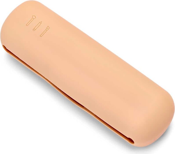 Sorbus Travel Cosmetic Makeup Brush Holder - Portable and Waterproof Silicone Organizer