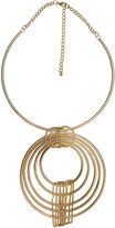 Thumbnail for your product : Arden B Graduated Metal Circles Necklace