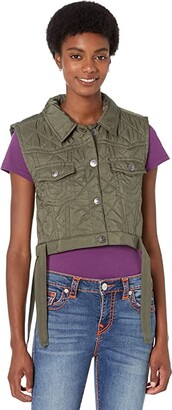 True Religion Quilted Jimmy Vest