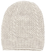 Thumbnail for your product : Autumn Cashmere Cable Mesh Bag Hat