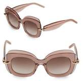 Thumbnail for your product : Pomellato 49MM Layered Butterfly Sunglasses