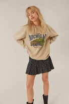 Thumbnail for your product : Nasty Gal Womens Ditsy Floral Pleated Mini Skirt - Black - 10