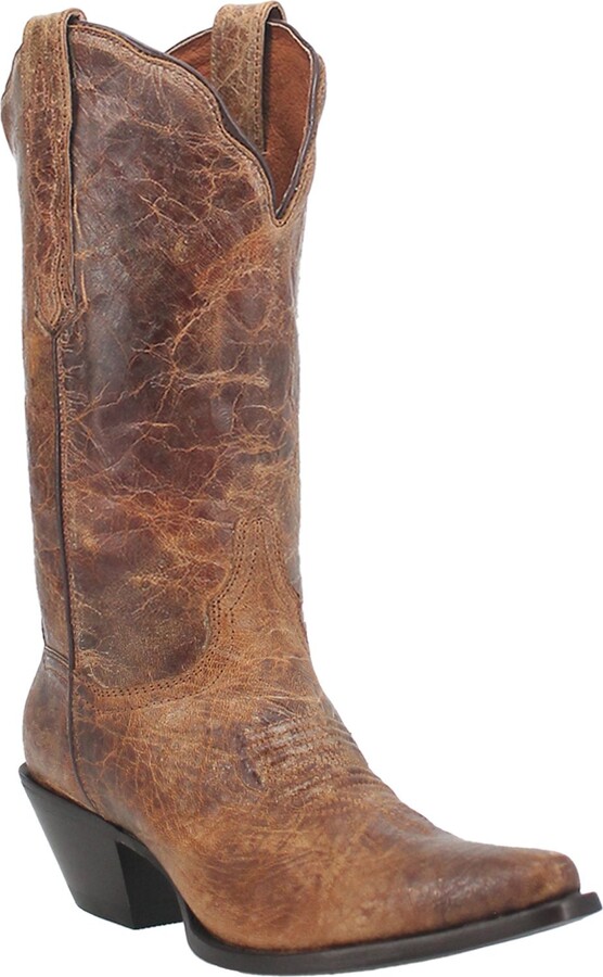 Dan Post Women's Colleen Leather Pull On Boots