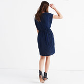 Thumbnail for your product : Madewell Wrap-Front Mini Dress in Brushstroke Diamond