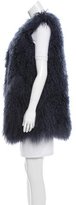 Thumbnail for your product : Diane von Furstenberg Mongolian Fur Vest