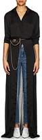 Thumbnail for your product : Juan Carlos Obando Women's Washed Satin Long Shirtdress - Black