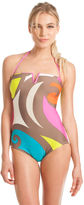 Thumbnail for your product : Trina Turk Bandeau One Piece New Pop Wave