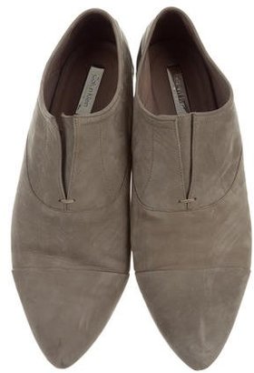 Calvin Klein Collection Suede Pointed-Toe Booties
