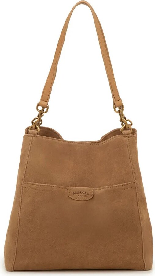 American Leather Co. Leather Hobo Bag