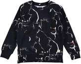 Thumbnail for your product : Molo Long-Sleeve Marina Moon Cat Sweatshirt, Size 3-12